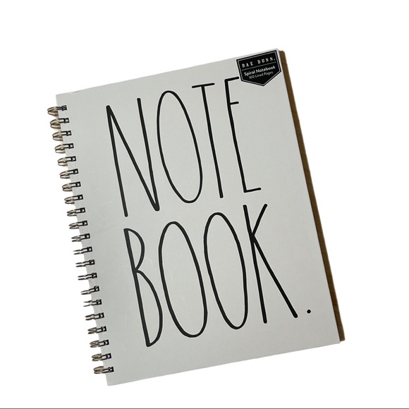 Rae Dunn Spiral Notebook (Journal Diary Office) - Picture 2 of 5